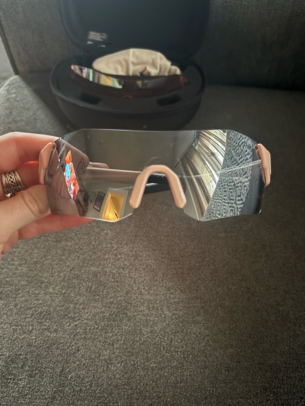 SMITH Pink and Black VR/AR Frame Temples